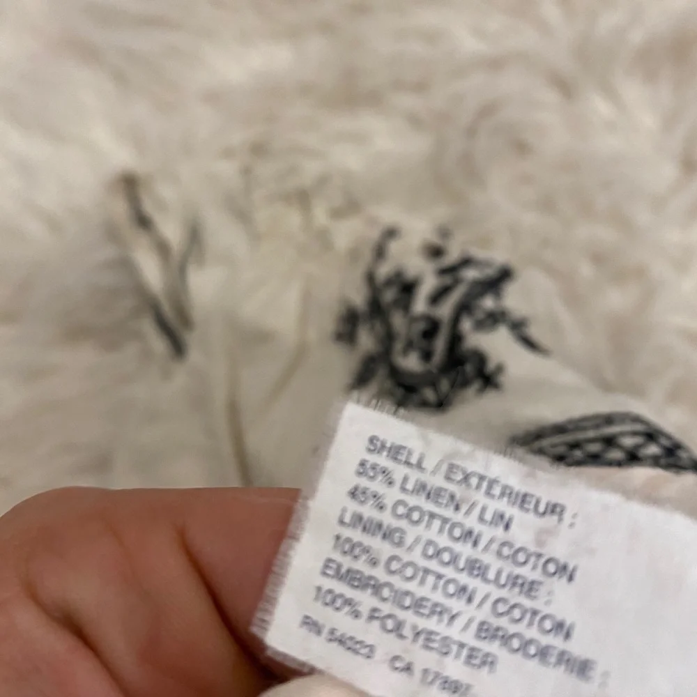 Gap girl embroidered linen dress 18/24m
